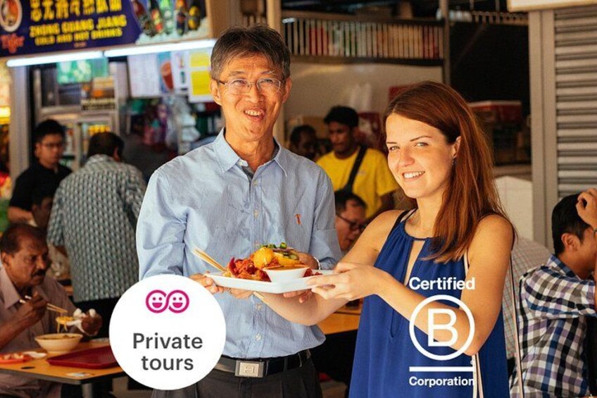 Singapore private food tour with a local private guide 3