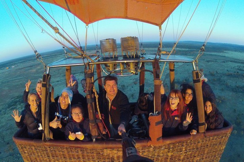 Time out for a photo in the air 4