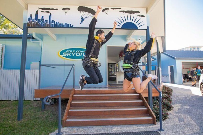 Ready to jump with Gold Coast Skydive 2