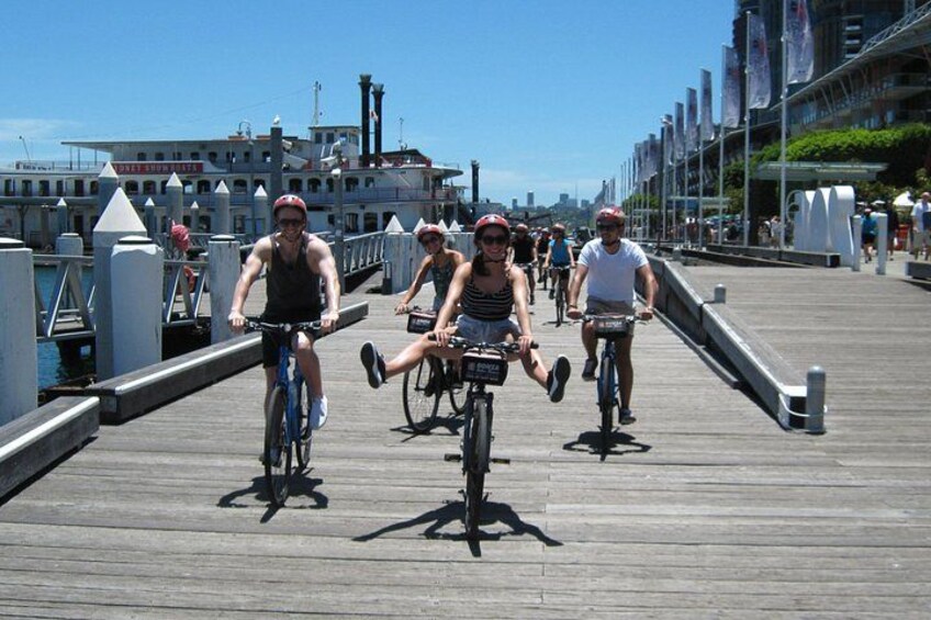 Easy, harbour-side riding! 3