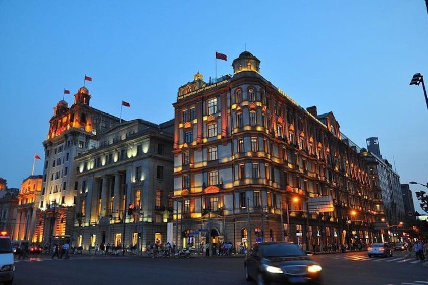 Shanghai Bund in the evening 3