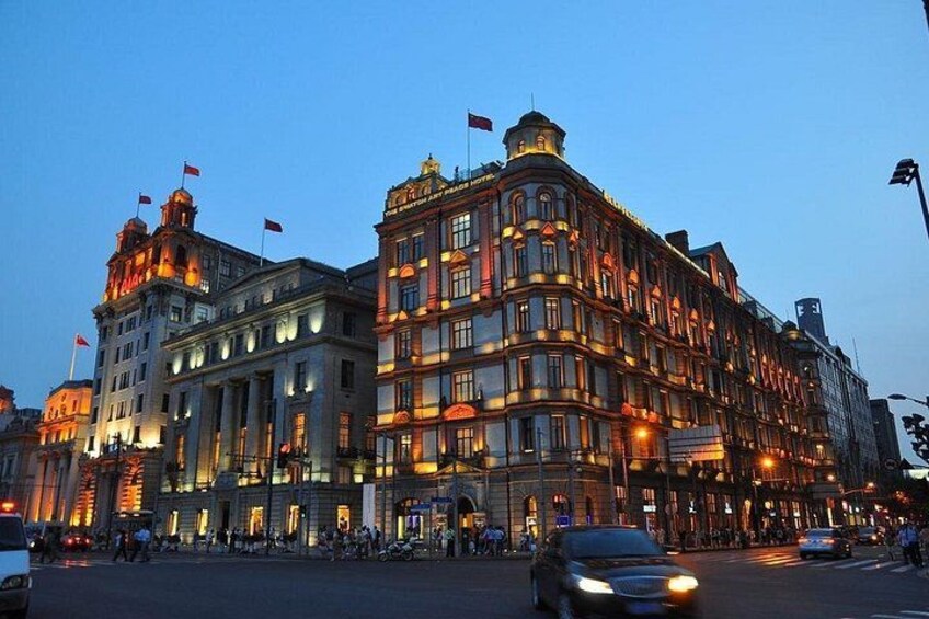 Shanghai Bund in the evening 2