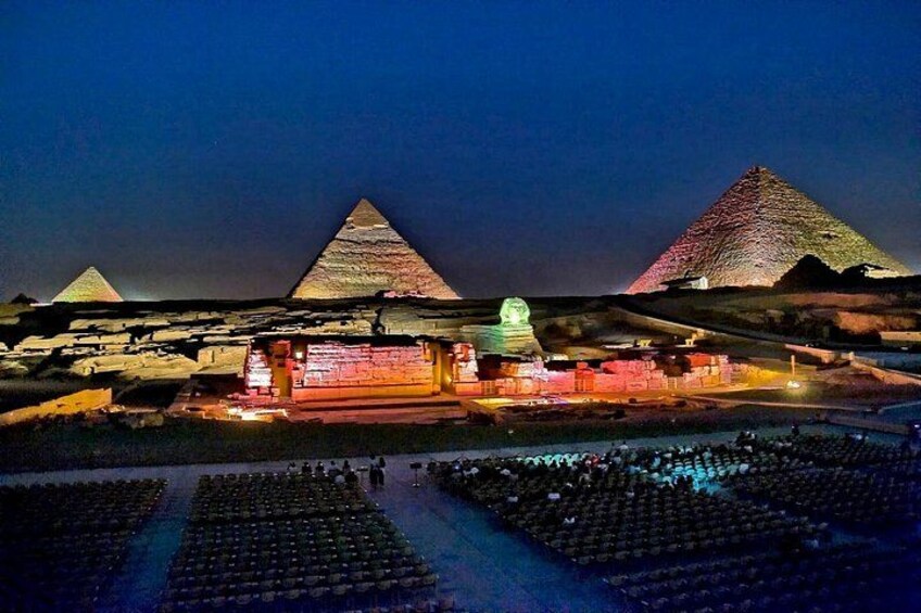 Sound And Light Show With Dinner With Pyramids View Roof Top Restaurant 2