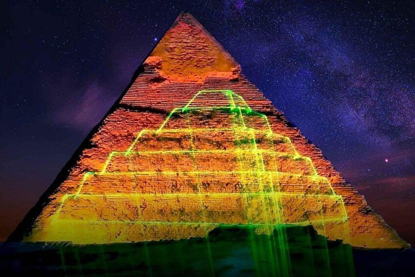Sound And Light Show With Dinner With Pyramids View Roof Top Restaurant 5