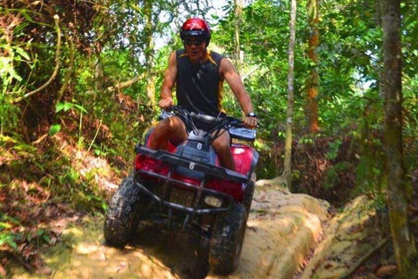 Challenge yourself by traversing slopes, steep inclines, and bumpy terrain 3