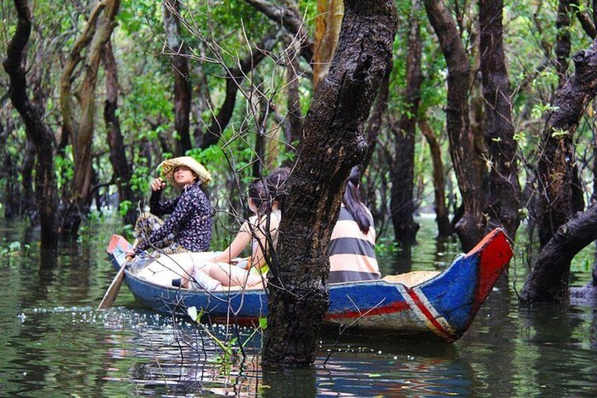 Tonle Sap Lake and Kampong Phluk Village Private Half Day Tour 2