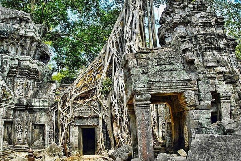Angkor Wat plus Helicopter ride with Khmer Lunch 4