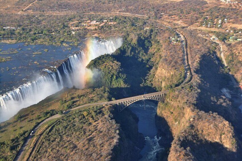 Victoria Falls Flight of the Angels Helicopter Flight