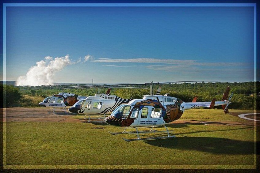 Helicopter Scenic Flight Over Victoria Falls - 13 Minute Flight. 2