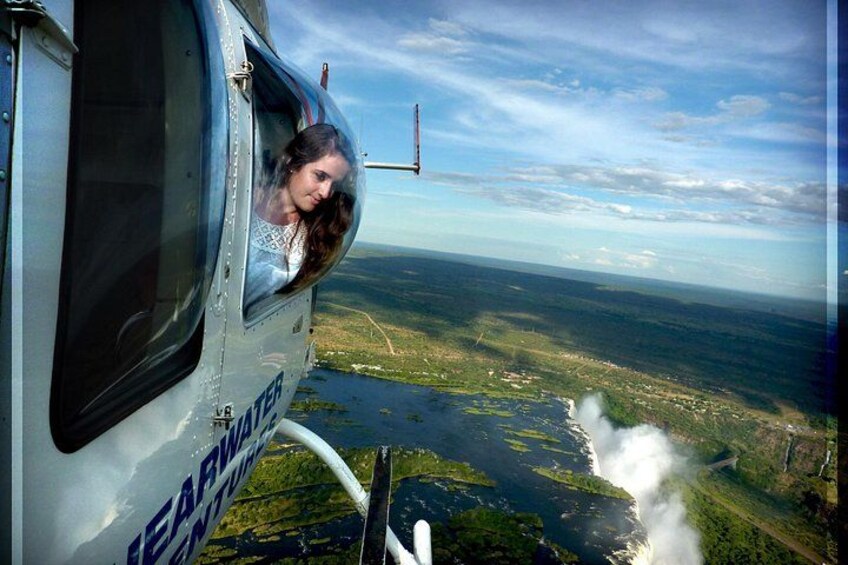 Helicopter Scenic Flight Over Victoria Falls - 13 Minute Flight. 1