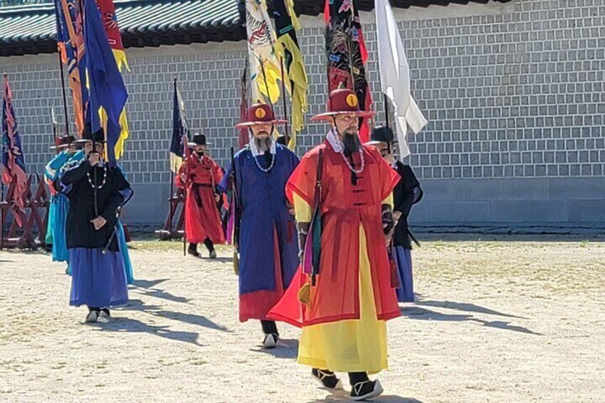 Change of guard ceremony 3