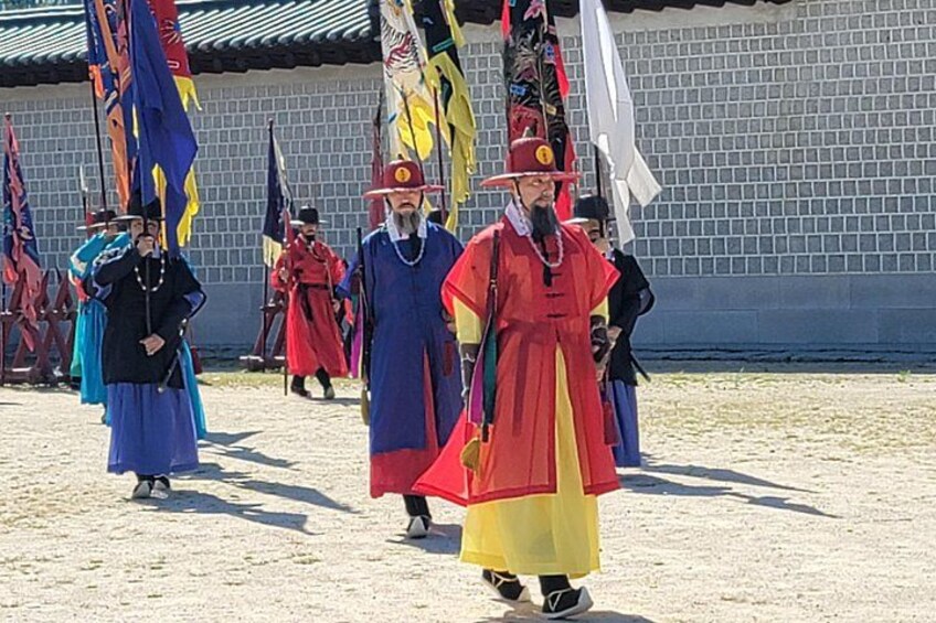 Change of guard ceremony 3