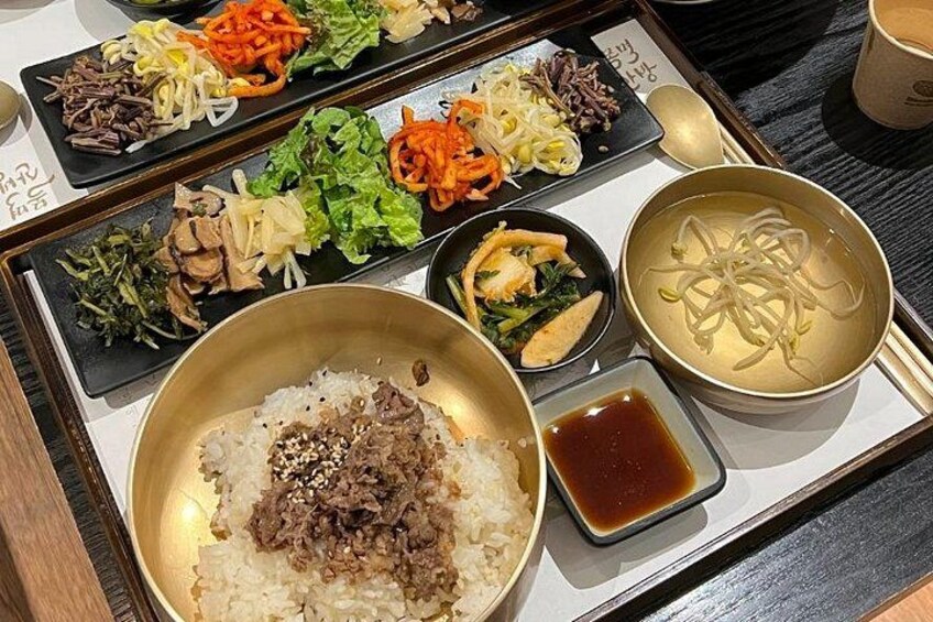 Bibimbab restaurant on michellin guide - Lunch 4