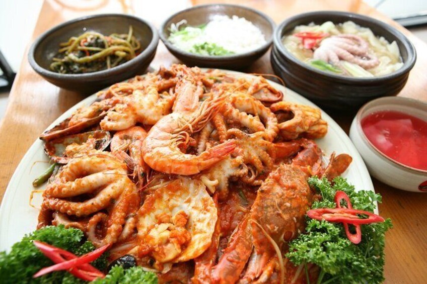 Braised Seafood dish 3