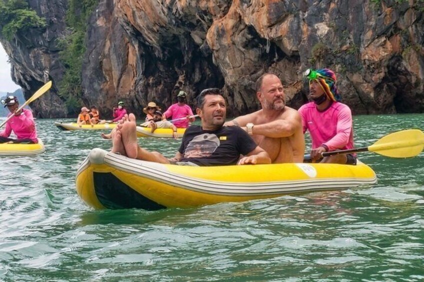 Phang Nga Bay Sea Cave Canoeing & James Bond Island by Big Boat 4