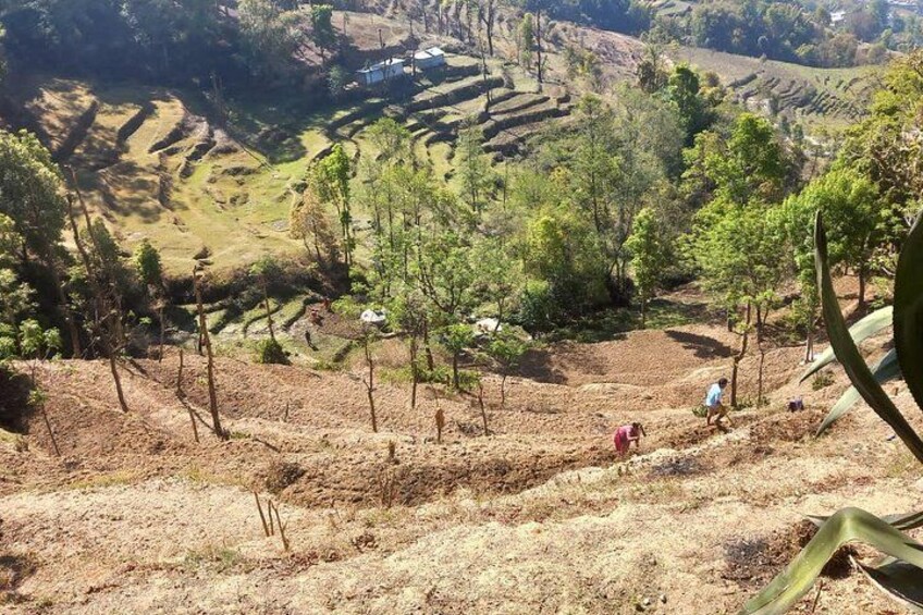 view on the way to Nagarkot 1
