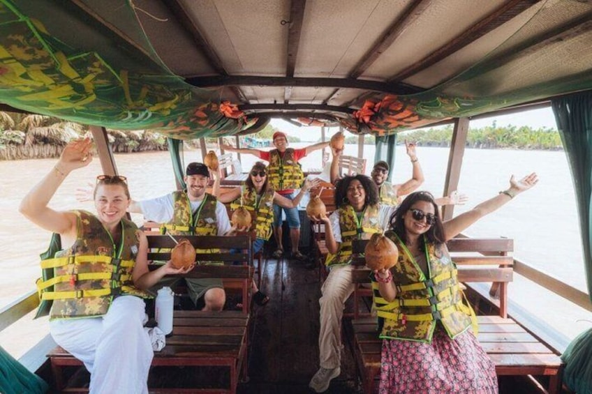 Mekong Delta Day Trip: Boats, Food & Village Life 5
