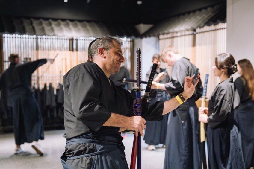 Sword Experience (Family Friendly)at Samurai Ninja Museum Asakusa 2