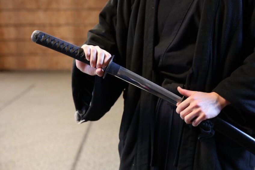 Sword Experience (Family Friendly)at Samurai Ninja Museum Asakusa 5