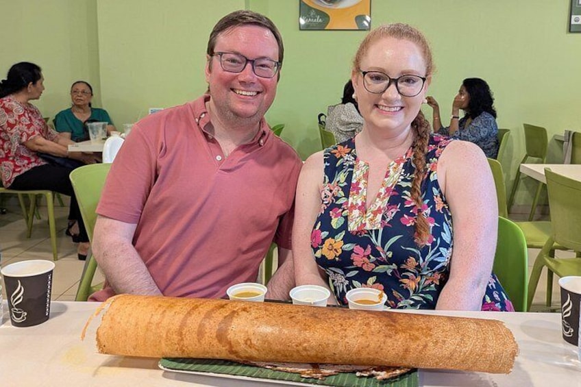 Look at the size of that Dosa! 4
