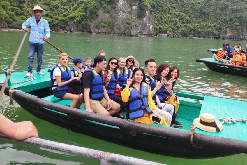 bamboo boat trip 5