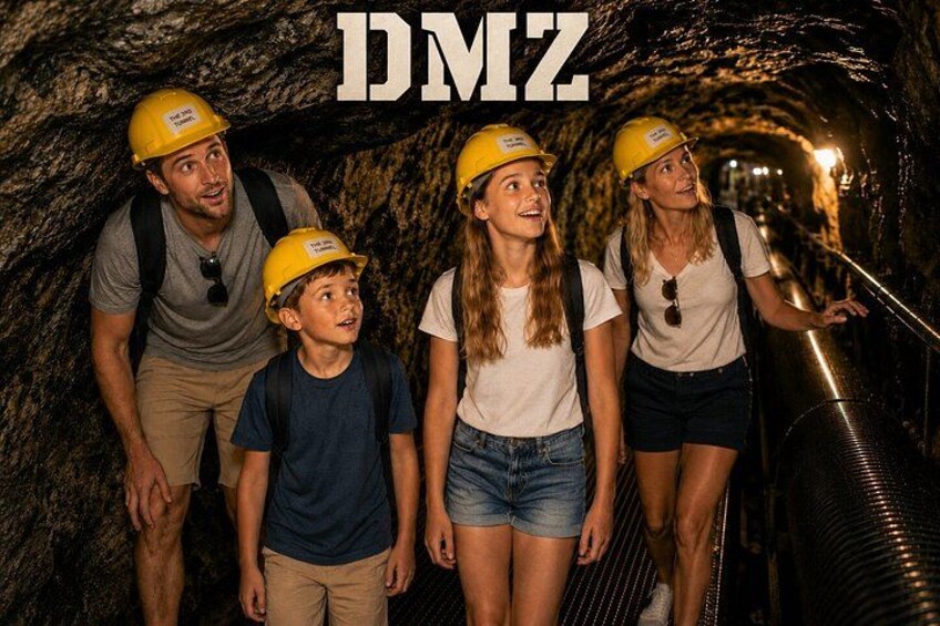 DMZ Tour from Seoul: 3rd Tunnel, Dora Observatory & Defector Talk 1