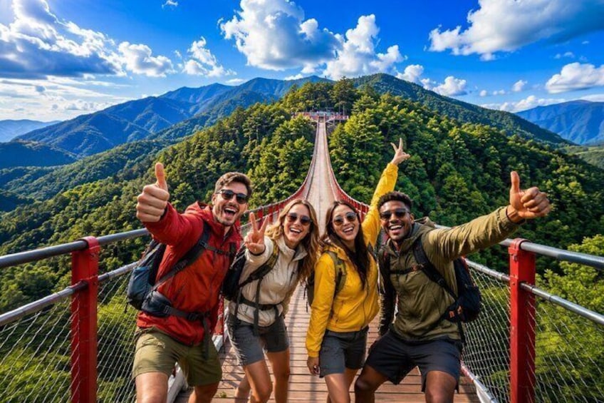DMZ Tour: Exclusive North Korean Defector Talk +Suspension Bridge 2