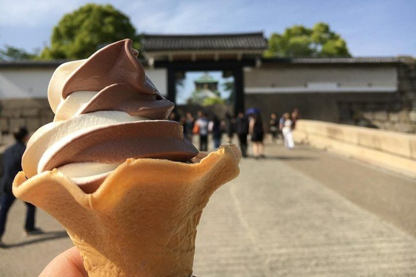 Een softis kegel voor een traditionele Japanse poort. 3