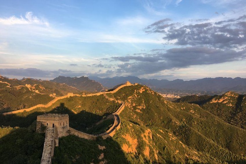 Jinshanling Great Wall sunset 3