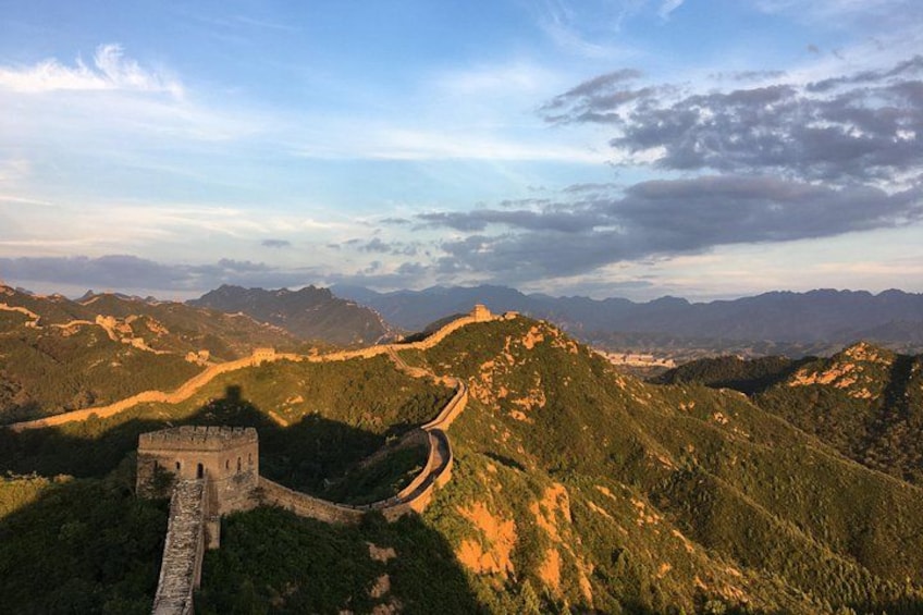 Jinshanling Great Wall sunset 3