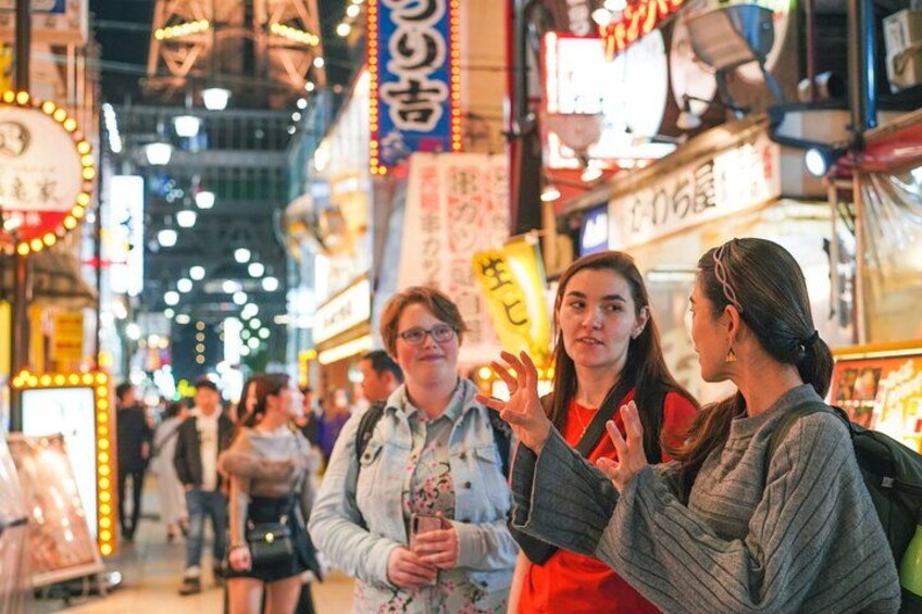 Osaka Local Foodie Walking Tour in Dotonbori and Shinsekai 2