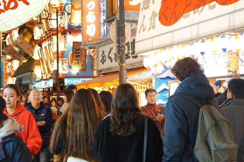 Osaka Local Foodie Walking Tour in Dotonbori and Shinsekai 2