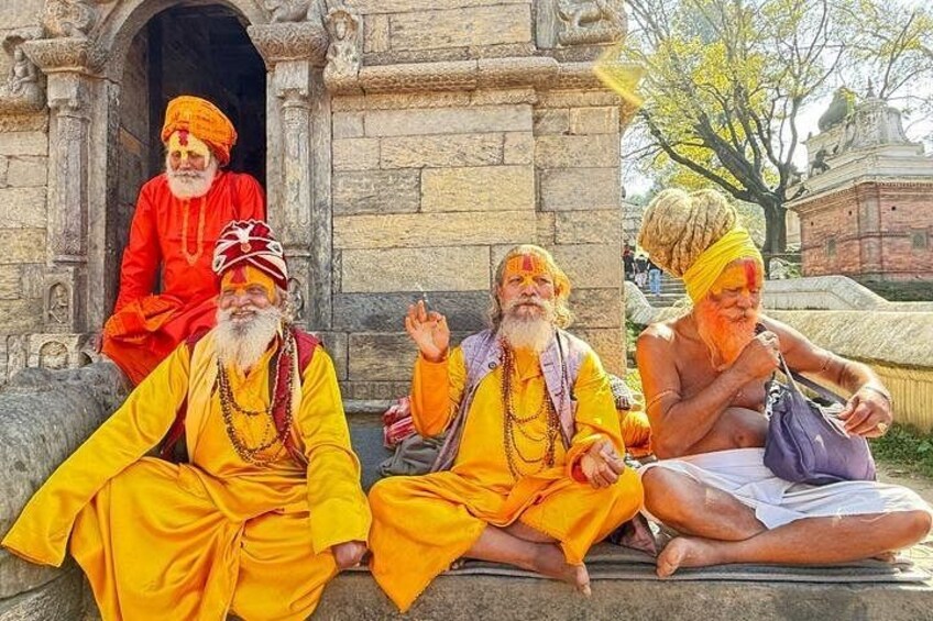 Yogi in Pashupatinath 4