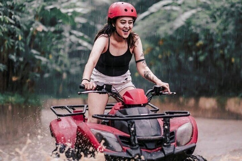 Bali ATV Quad Bike and Water Rafting with Lunch & Transport 3