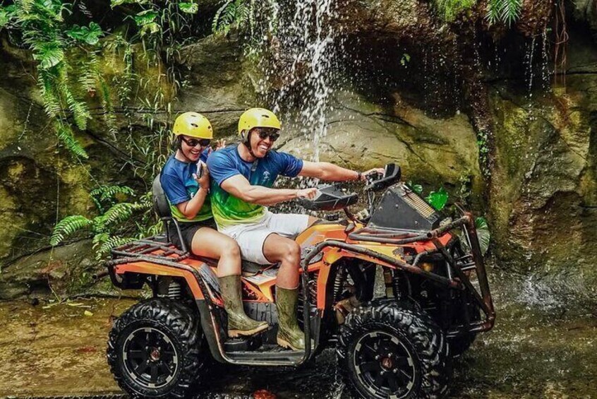 Bali ATV Quad Bike and Water Rafting with Lunch & Transport 4