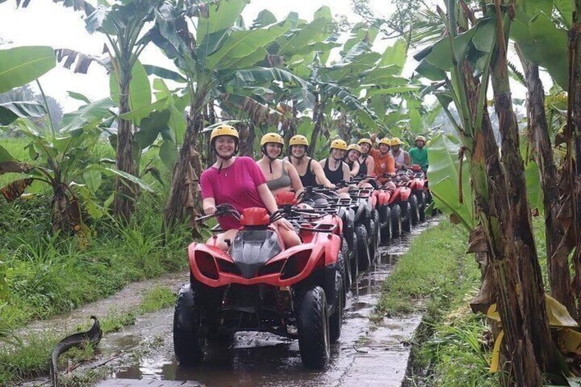 Bali ATV Quad Bike and Water Rafting with Lunch & Transport 3