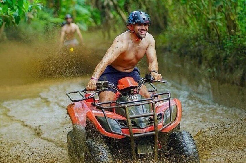 Bali ATV Quad Bike and Water Rafting with Lunch & Transport 5