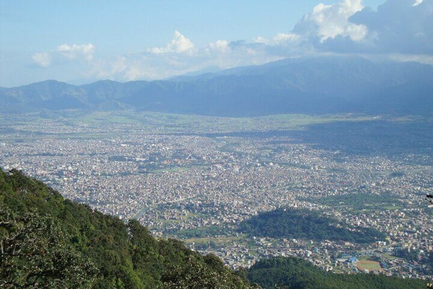 Kathmandu valley scene from Shivapuri Nagarjun 2