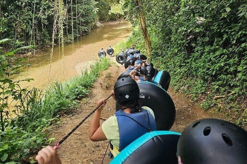 Hike down into the river 2