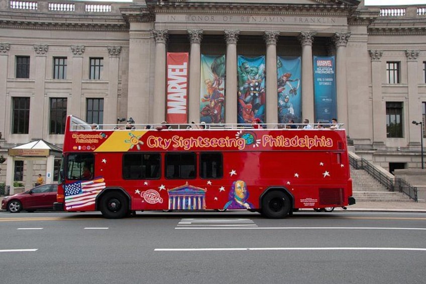 Double Decker Hop-On Hop-Off City Sightseeing Philadelphia (1, 2, or 3-Day) 3