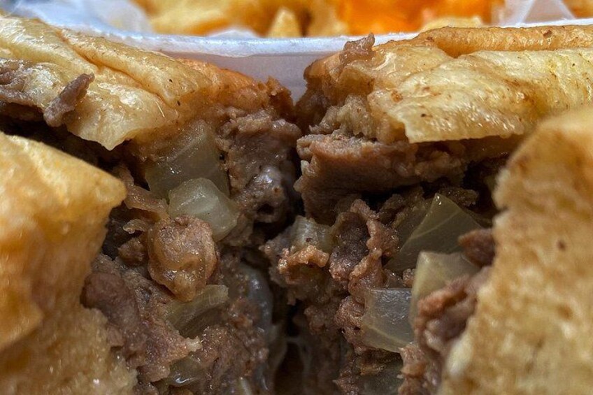 The famous and savory Philly Cheesesteak. Where's your favorite from? 2