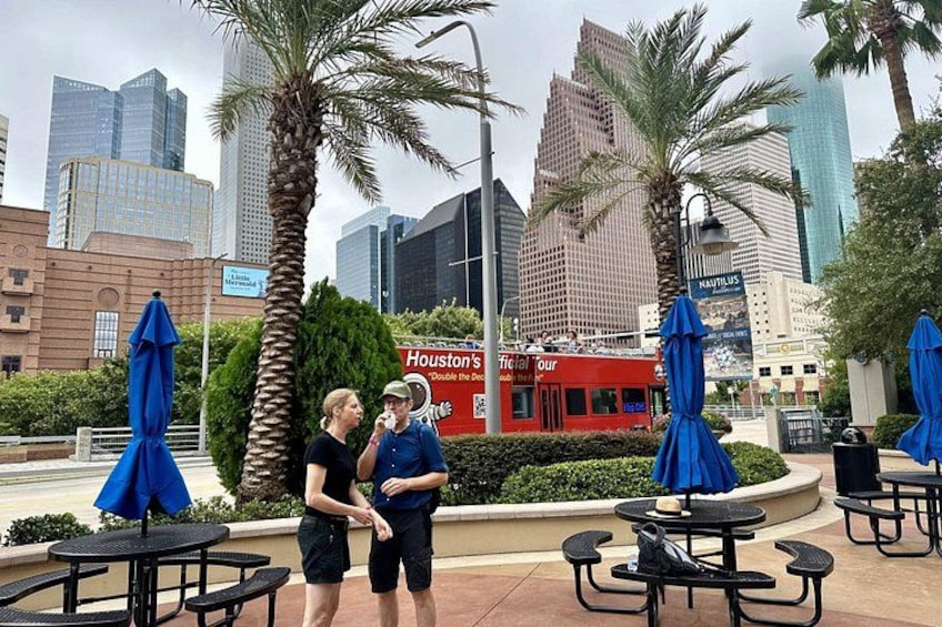 Houston City Tour and Downtown Aquarium All Rides Pass 3
