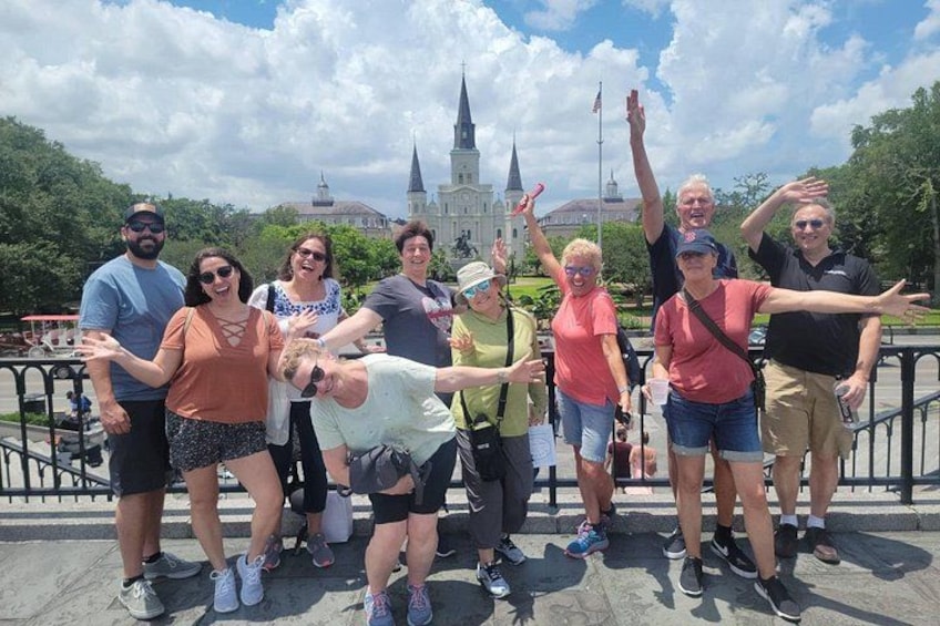 New Orleans Food Walking Tour of the French Quarter with Small-Group Option 4