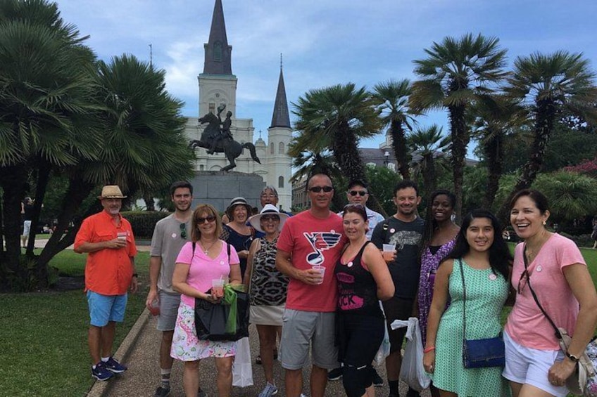 New Orleans Food Walking Tour of the French Quarter with Small-Group Option 3