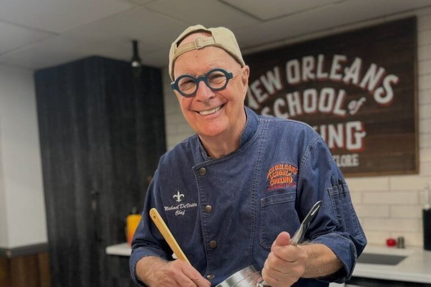New Orleans Demonstration Cooking Class with Meal 2