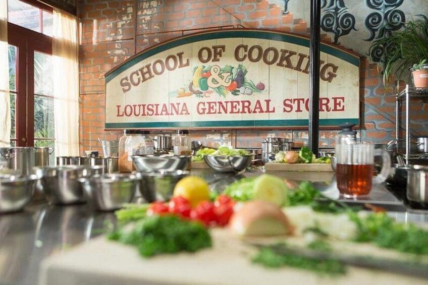 New Orleans Hands-On Cooking Class with Meal 2