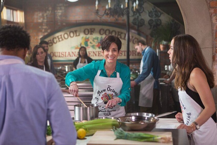 New Orleans Hands-On Cooking Class with Meal 2