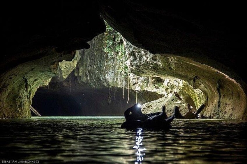 Relax and meditate on a cave tubing journey 2