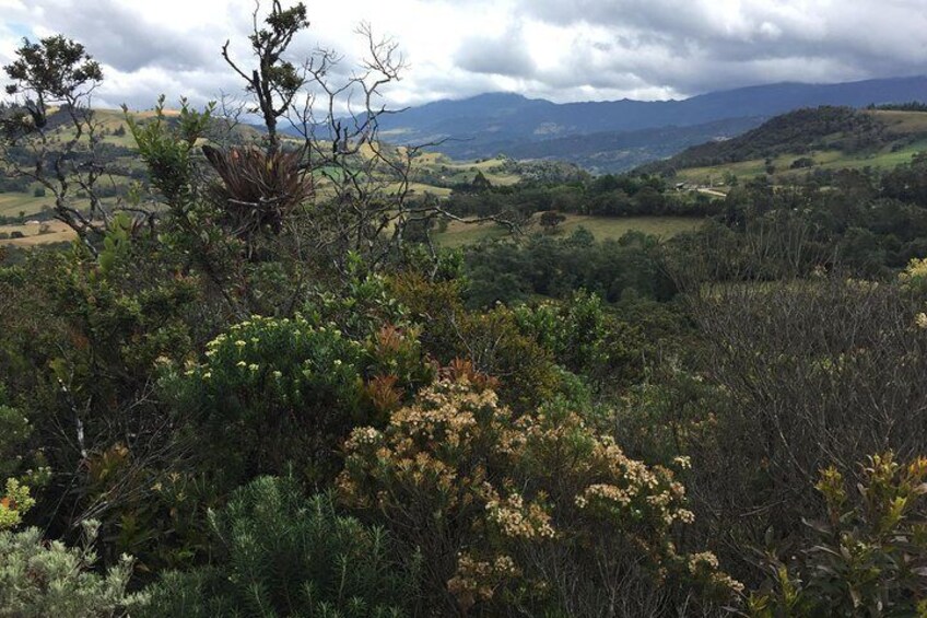 Great hiking - Lake Guatavita