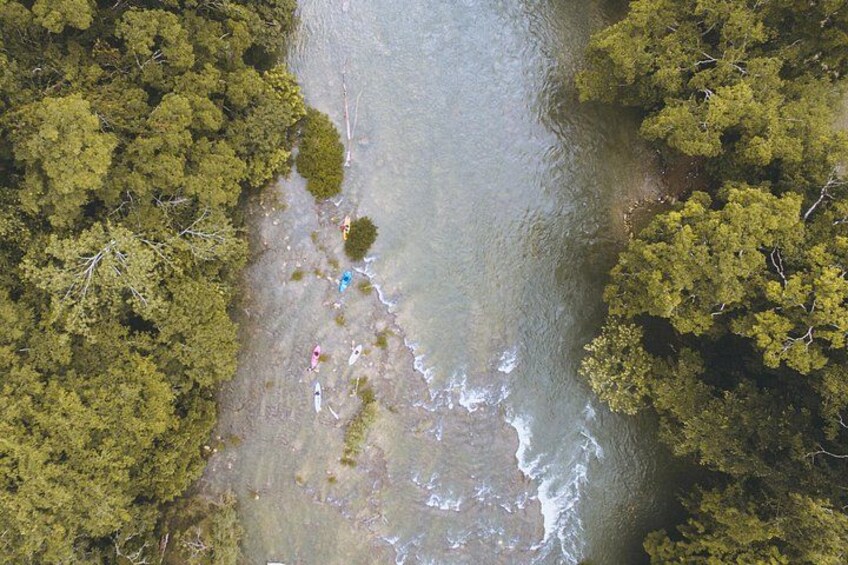 River Kayaking From San Ignacio with picnic 4